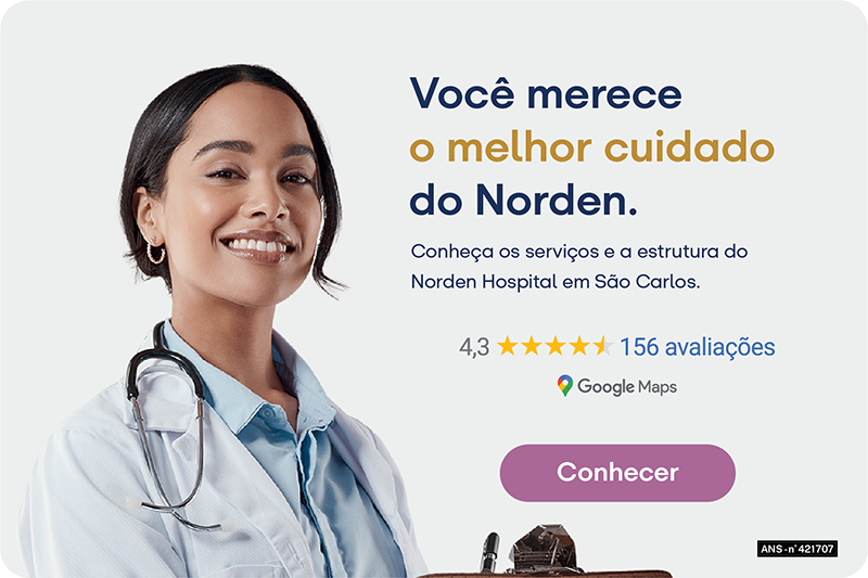 Conheça os serviços e estrutura do Norden Hospital em São Carlos.